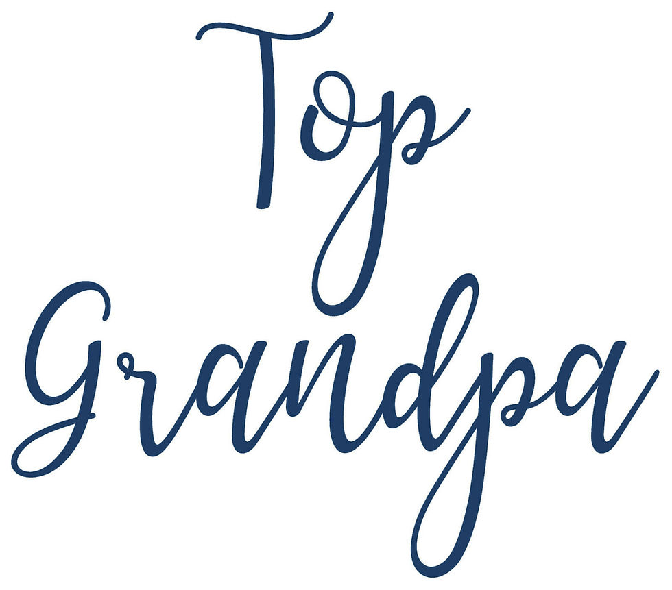 Thumbnail: Top Grandpa, Vinyl Glass Sticker