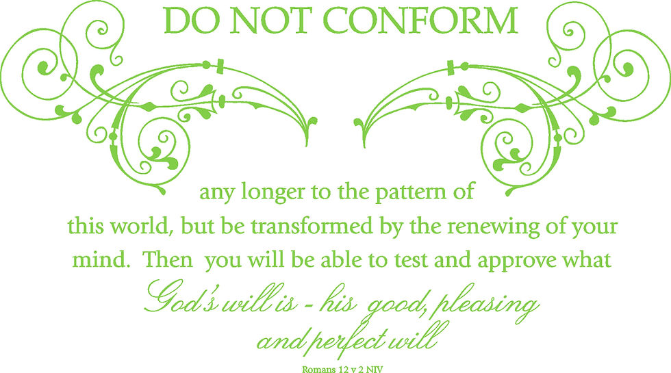 Thumbnail: Romans 12 v 2 Bible Verse Quote