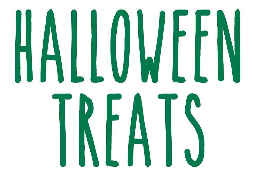 Thumbnail: Halloween Treats - Sticker for Storage Jars/Containers, Trick or Treat