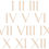 Thumbnail: Vinyl Roman Numeral Number Decal Sticker - 1 x Numeral supplied
