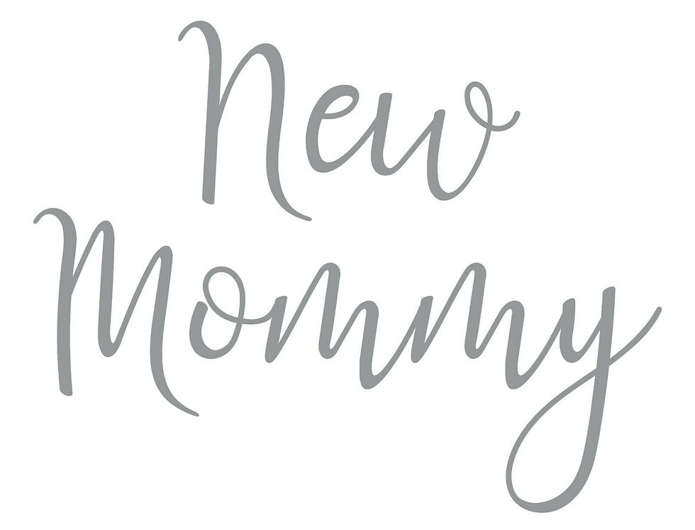 Thumbnail: New Mommy, Vinyl Glass Sticker
