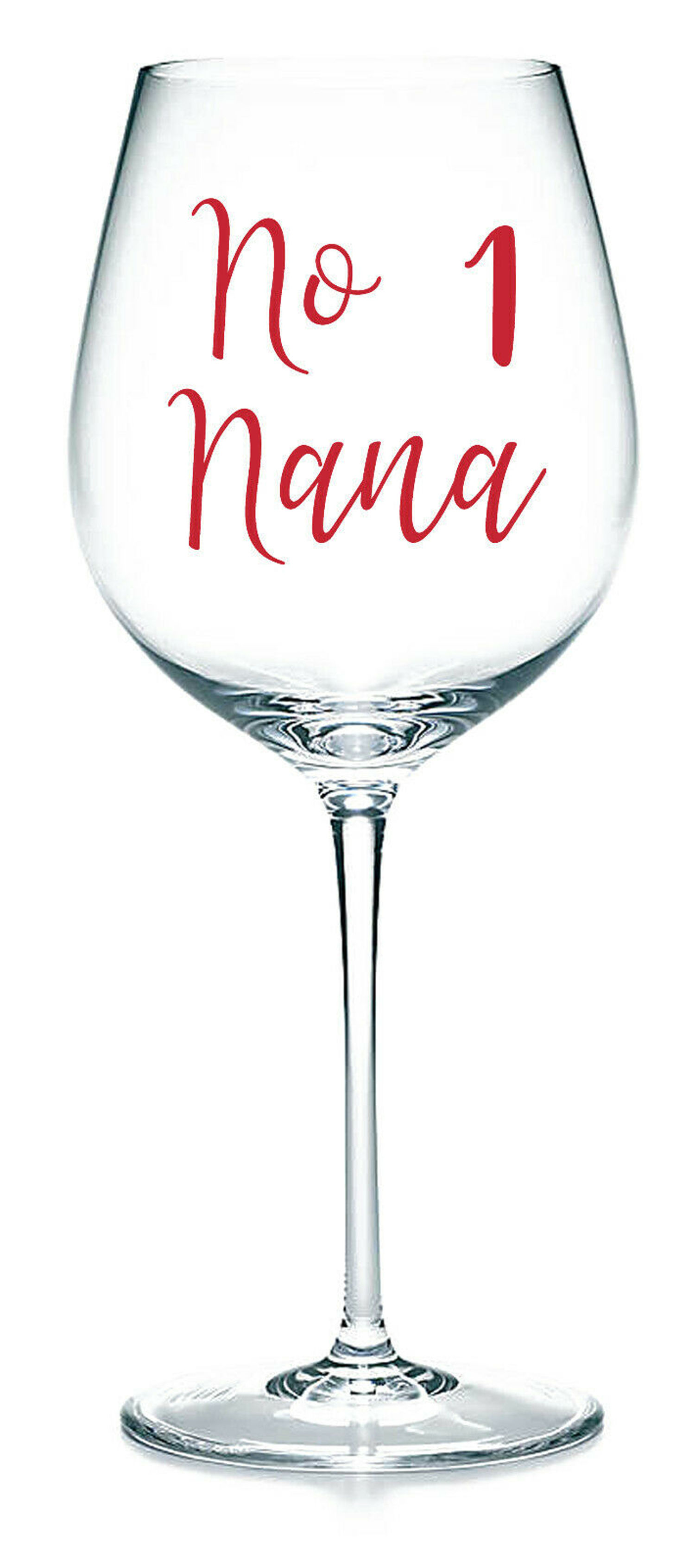 No 1 Nana, Vinyl Glass Sticker