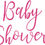 Thumbnail: Baby Shower, Vinyl Glass Sticker