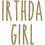 Thumbnail: Birthday Girl, Vinyl Glass Sticker