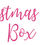 Thumbnail: Christmas Eve Box Vinyl Transfer Label Decal Sticker