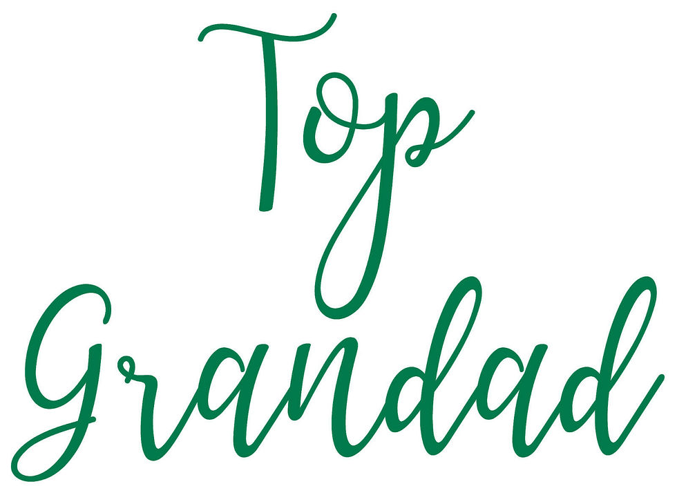 Thumbnail: Top Grandad, Vinyl Glass Sticker