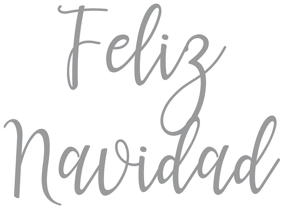 Thumbnail: Feliz Navidad Vinyl Glass Sticker