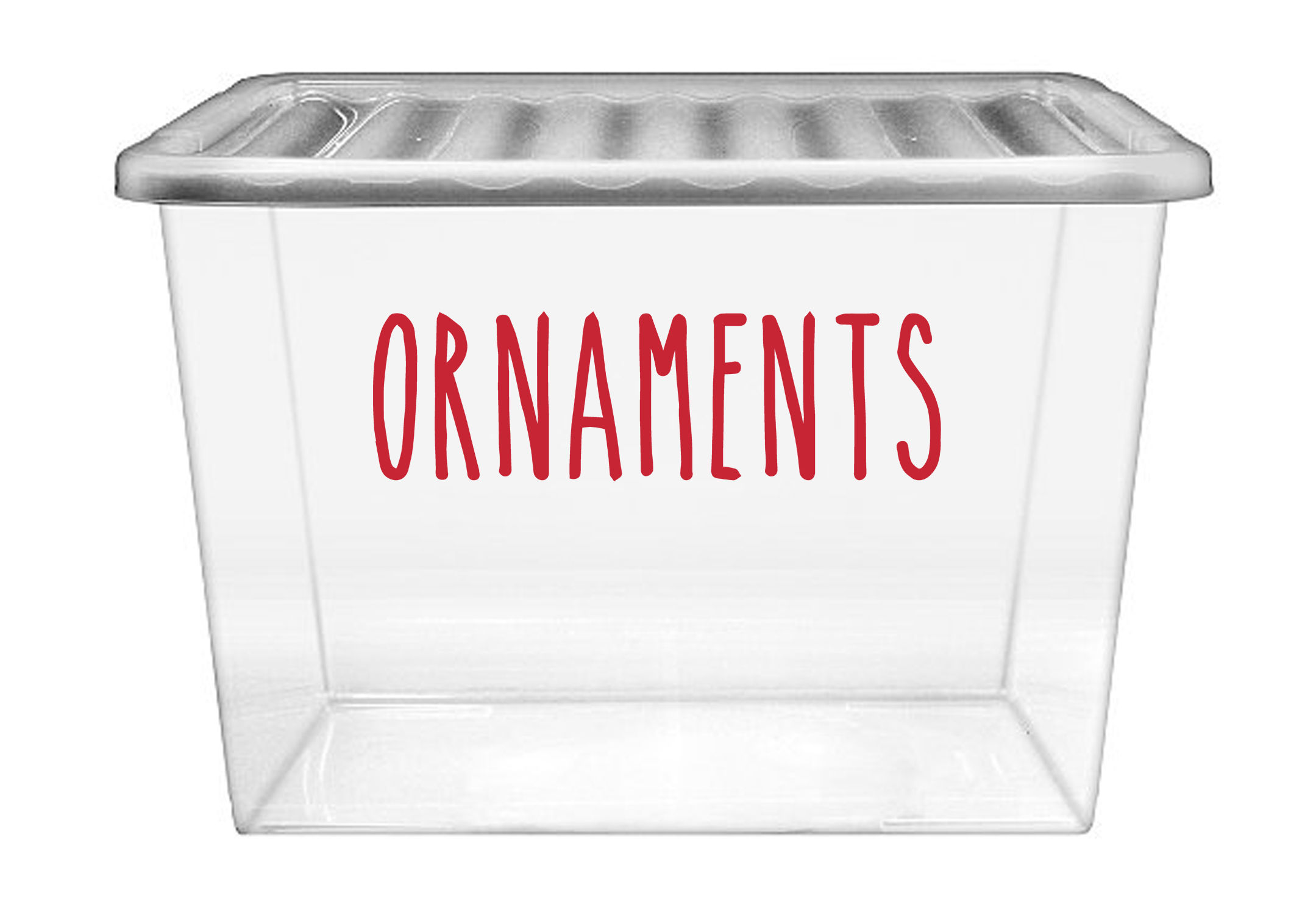 Ornaments - Sticker for Storage Box/Containers