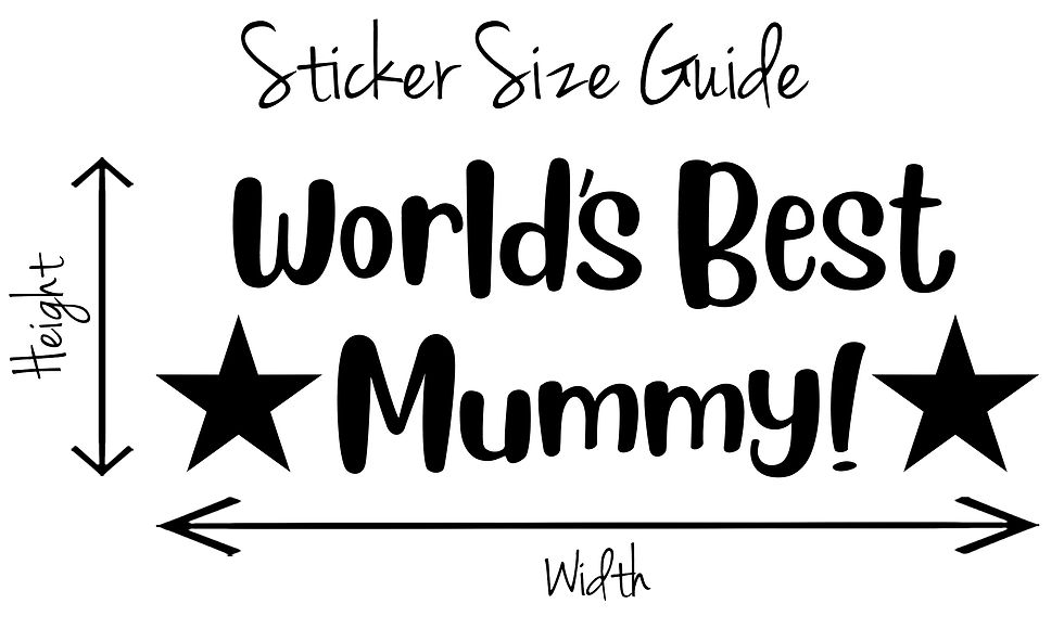 Thumbnail: World's Best Mummy, Vinyl Decal Sticker Gift Box, Glass, Mother's Da