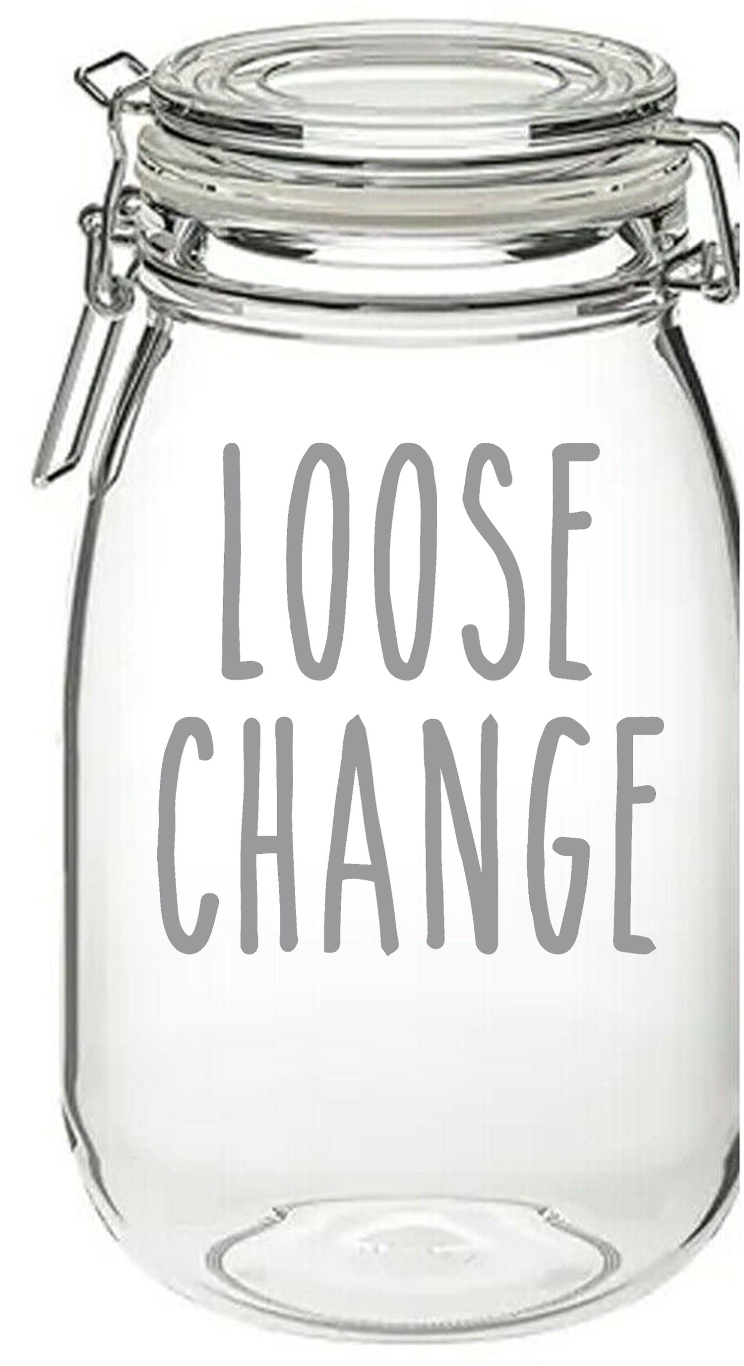 Loose Change - Sticker for Storage, Organisation