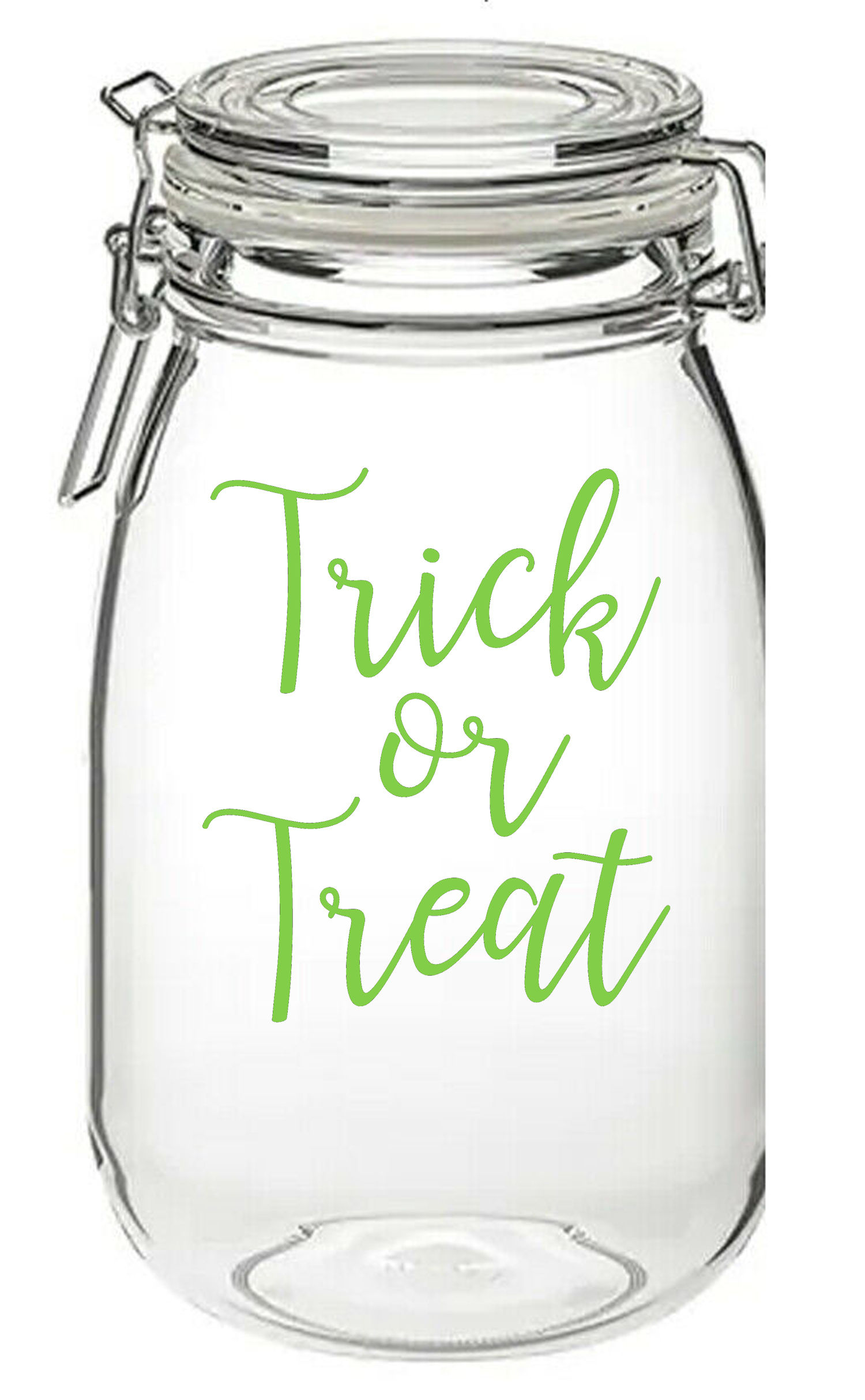 Trick or Treat - Sticker for Storage Jars/Containers