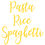 Thumbnail: Pasta, Rice, Spaghetti - set of 3 x Stickers for Food Storage/Containers