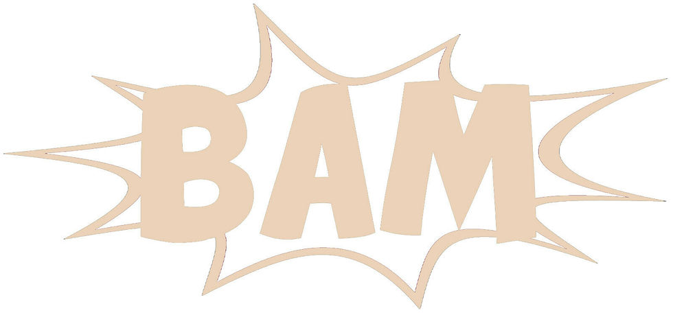 Thumbnail: BAM, Comic Book Slogan