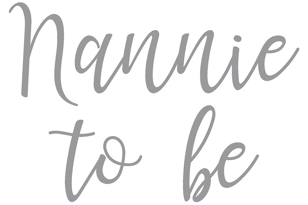 Thumbnail: Nannie to be, Vinyl Glass Sticker