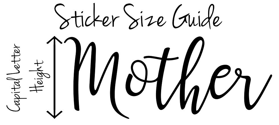 Thumbnail: Mother & Father - set of 2 x Glass Stickers