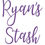 Thumbnail: Personalised name, Stash Vinyl Label for Containers, Storage Boxes
