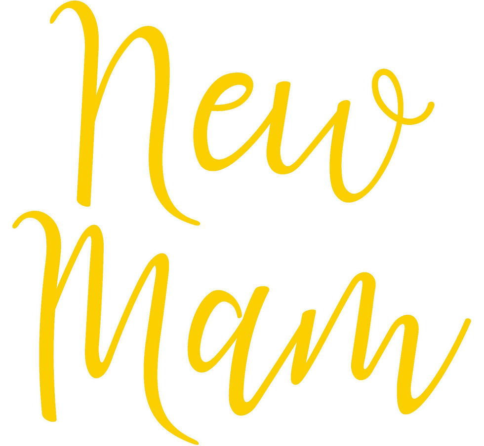 Thumbnail: New Mam, Vinyl Glass Sticker