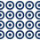 Thumbnail: 20 x Vinyl Target, Bullseye Shaped Stickers