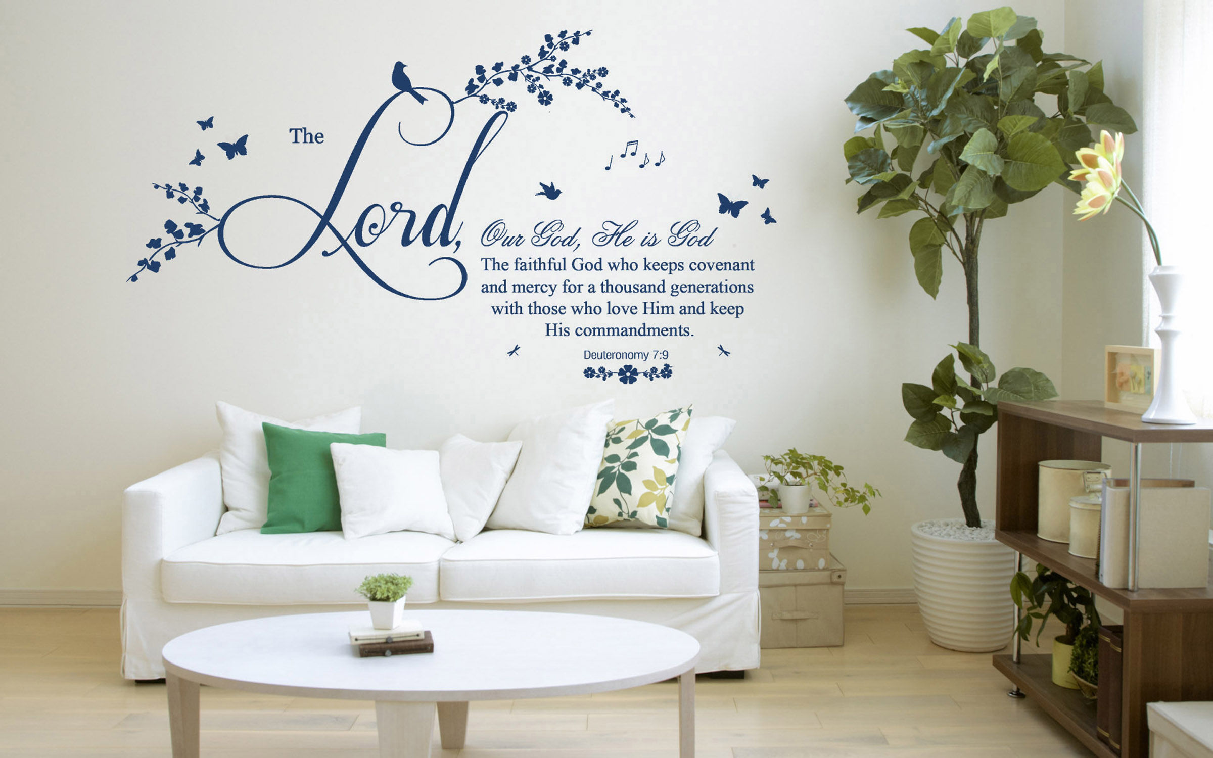 Deuteronomy 7 v 9 Bible Verse Quote