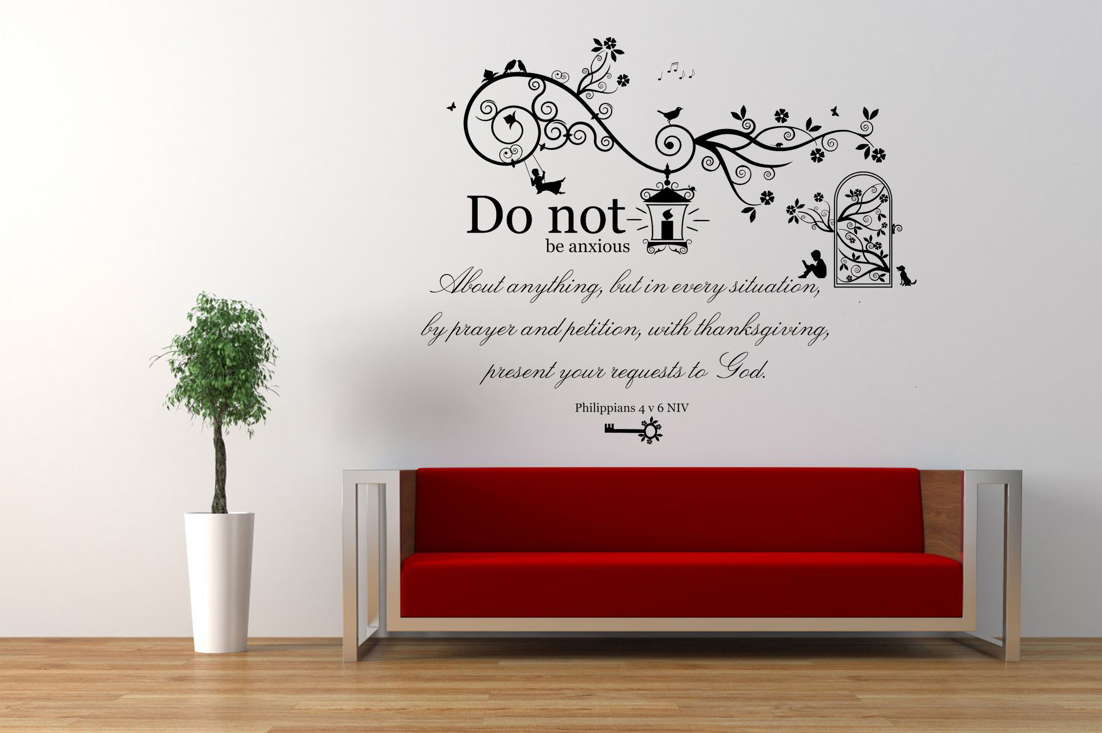 Philippians 4 v 6, Bible Verse Quote