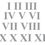 Thumbnail: Vinyl Roman Numeral Number Decal Sticker - 1 x Numeral supplied per order, 1-12