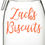 Thumbnail: Personalised name, Biscuits Vinyl Transfer Label for Jars, Tins, Containers