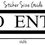 Thumbnail: No Entry - Vinyl Sticker, Decal, Door Sign