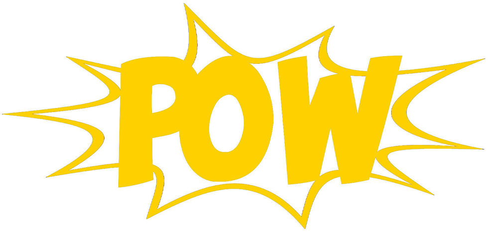 Thumbnail: POW, Comic Book Slogan