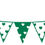 Thumbnail: Bunting Vinyl Wall Sticker, with Hearts