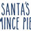 Thumbnail: Santa's Mince Pie - Sticker for Plate, Bowl, Tray. Christmas Eve