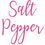 Thumbnail: Salt & Pepper - set of 2 x Stickers for Food Storage/Containers