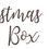 Thumbnail: Christmas Eve Box Vinyl Transfer Label Decal Sticker