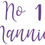 Thumbnail: No 1 Nannie, Vinyl Glass Sticker