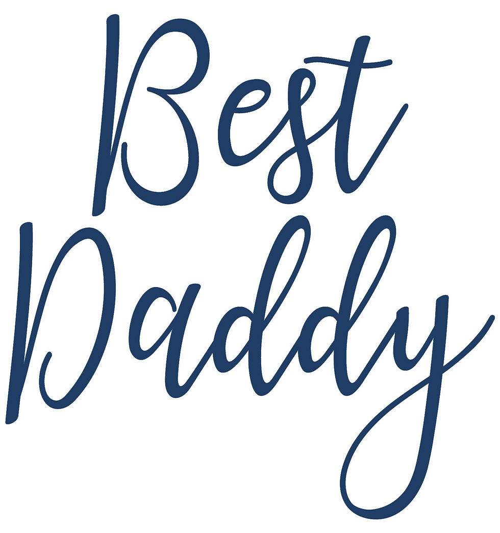 Thumbnail: Best Daddy, Vinyl Glass Sticker