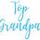 Thumbnail: Top Grandpa, Vinyl Glass Sticker