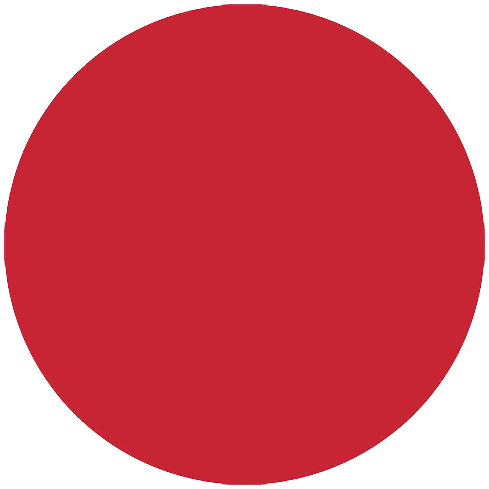 Thumbnail: Large Decorative Vinyl Circle, Spot Sticker. Colour Blocking