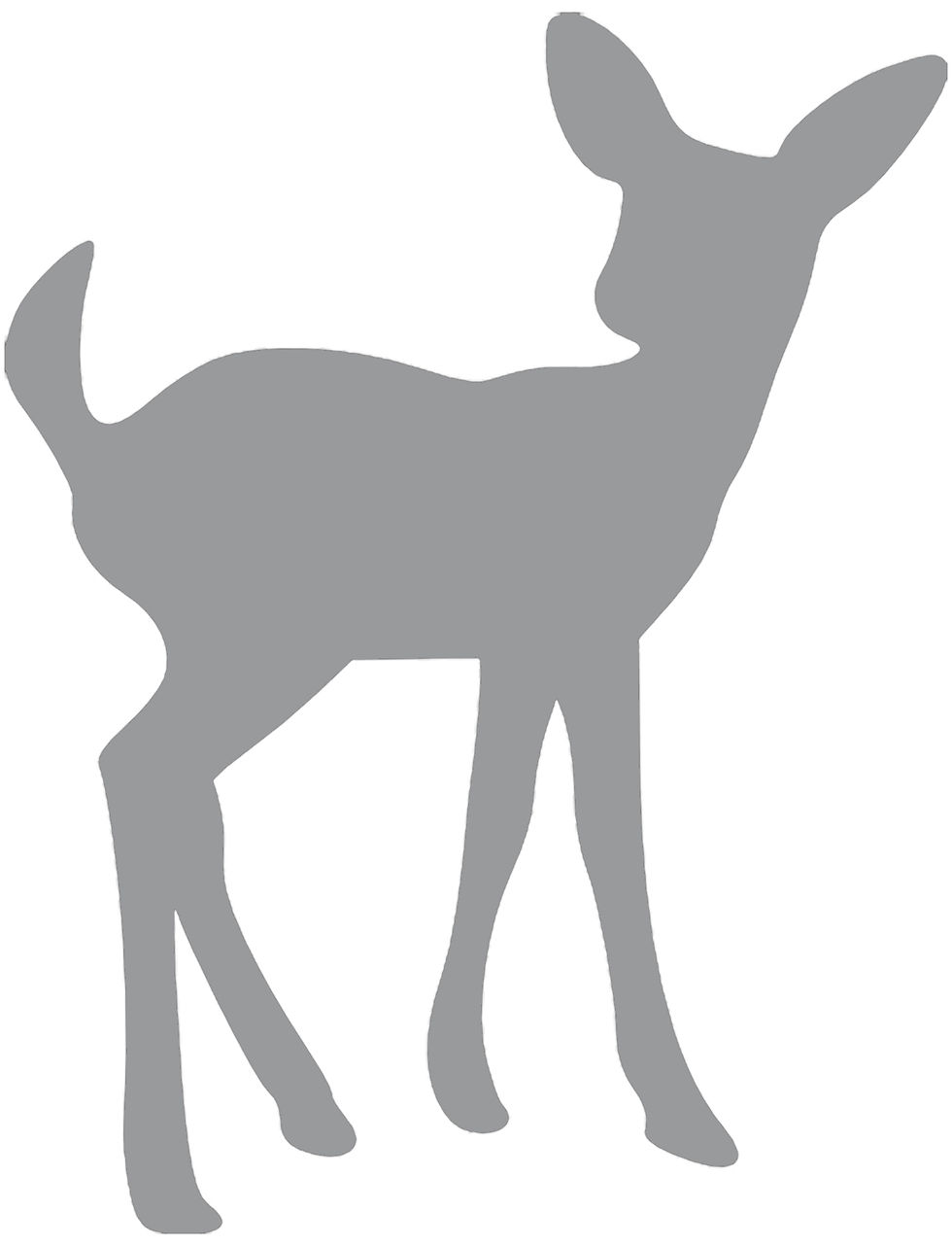 Thumbnail: Large Deer, Fawn