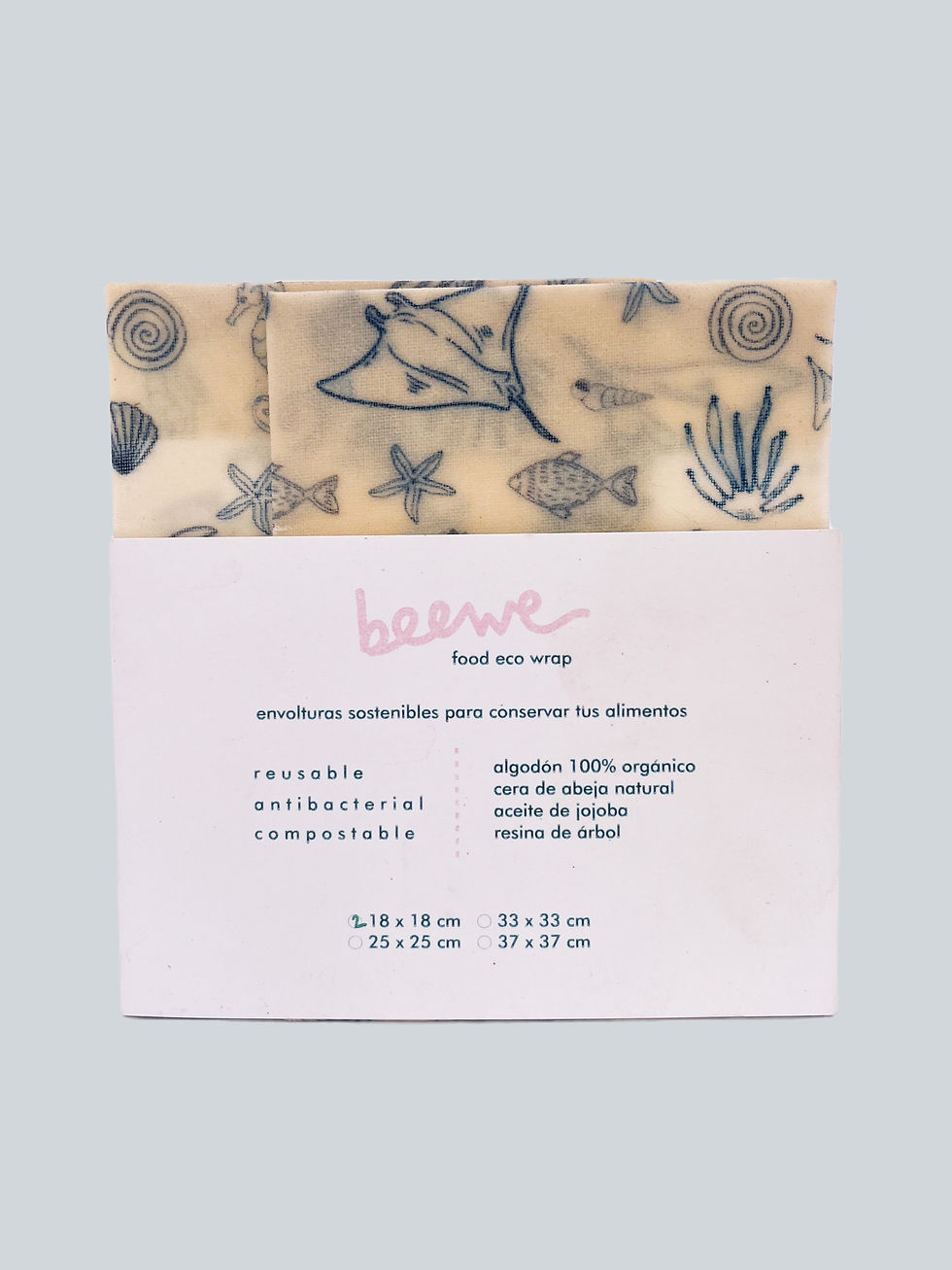 Miniatura: Envolturas de Cera de abeja - Beewe x 2 und