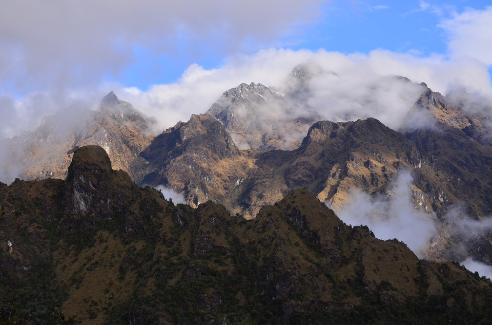 Views at the Inca Trail Cusco