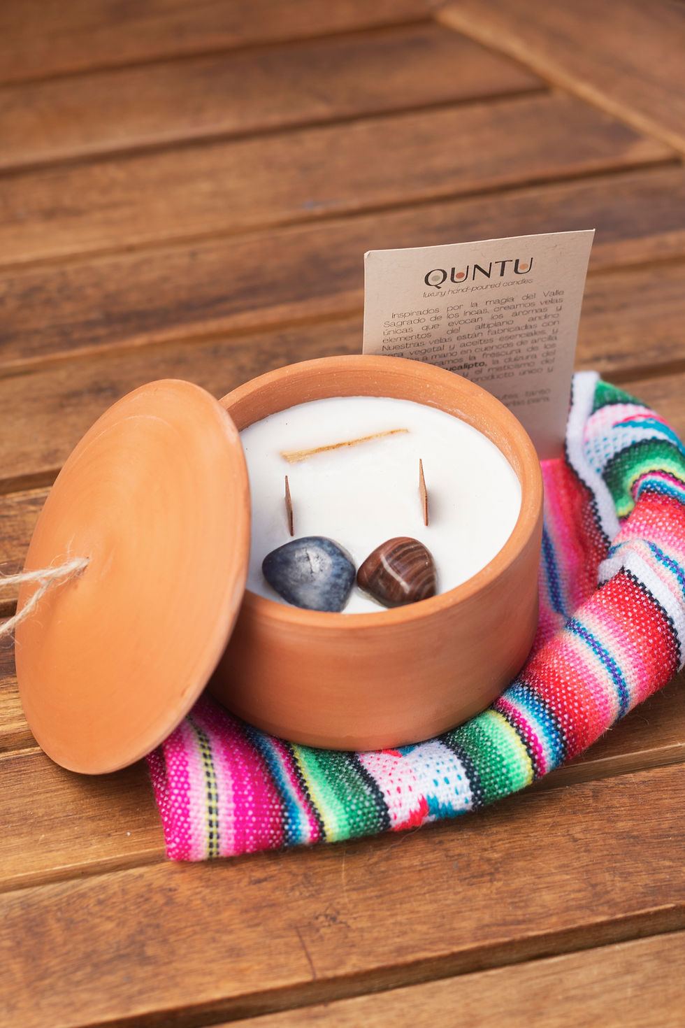Miniatura: Vela de Soya Quntu
