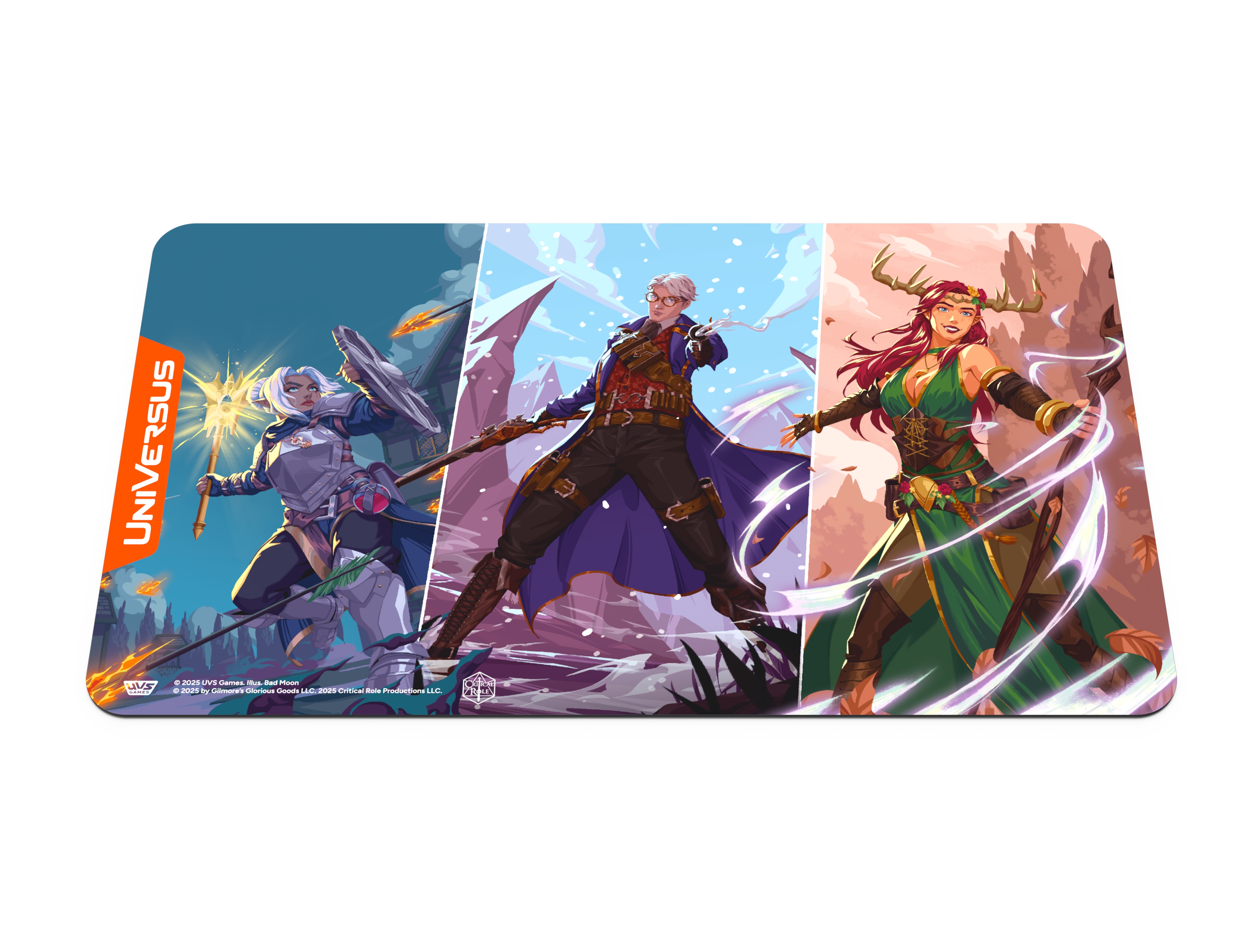 Critical Role: Heroes of Exandria Playmat: Pike, Percival, and Keyleth - Jasco P