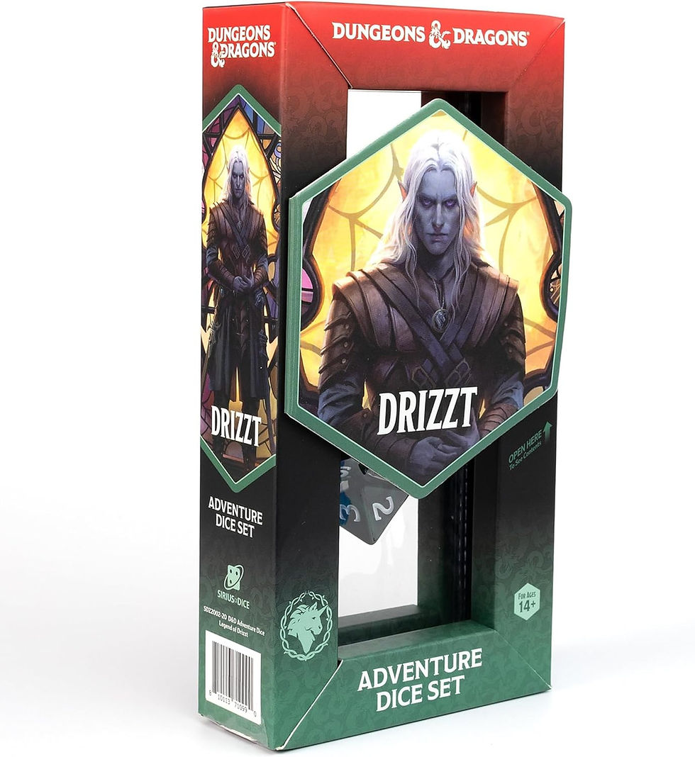 Thumbnail: D&D Adventure Dice (Legend of Drizzt)