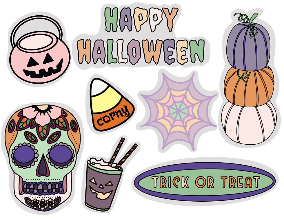 Thumbnail: Halloween Sticker Pack
