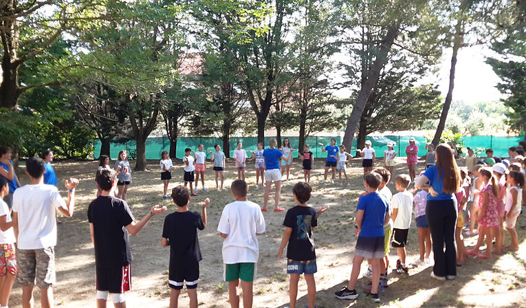 giochi estivi al corso di inglese per bambini e ragazzi live english