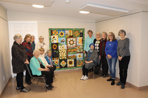 Sunflower Art Quilt Fundraiser Raffle!