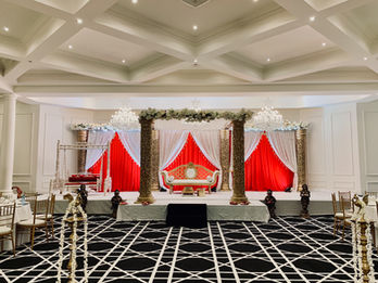 Surya 6 Pillar Mandap by Bandhan Events Melbourne 