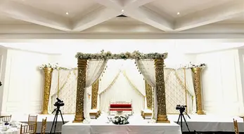 Surya 6 Pillar Mandap by Bandhan Events Melbourne 