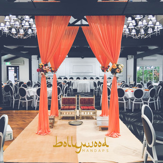 Peach Mandap