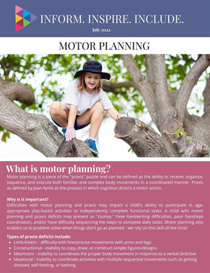 MOTOR PLANNING