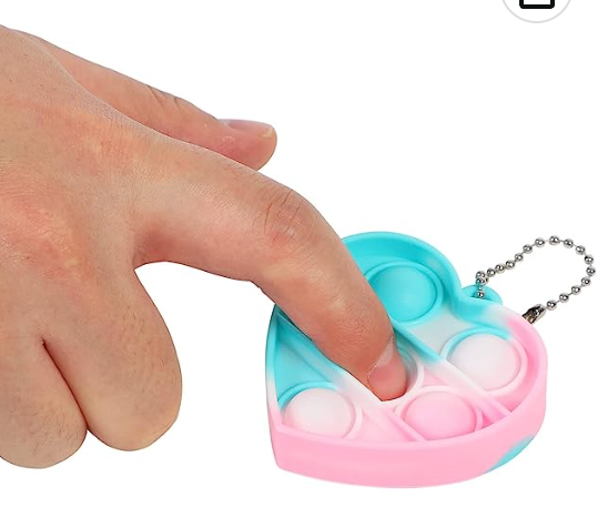 popper figet keychain